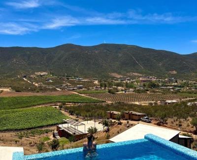 San Antonio de las Minas Hotel | Origen75 Loft - Villas - Skypool - Viñedo, Valle de Guadalupe