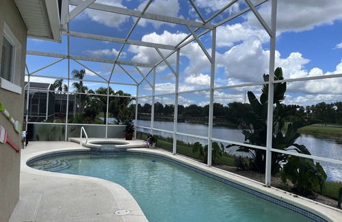 Ridgewood Lakes Casa | Orlando Davenport by Disney with pool and spa and view to the lake Golf Course