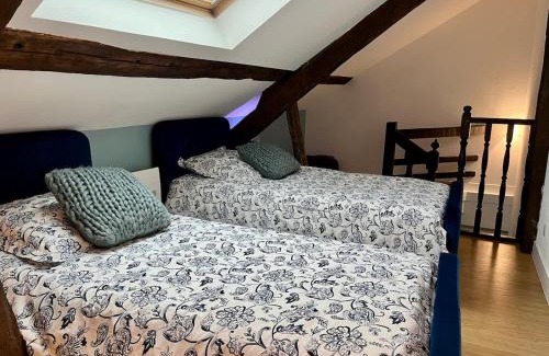 Madeleine-Sermandiere-Chattiere Apartamento | Orleans Triplex with Sauna Parking