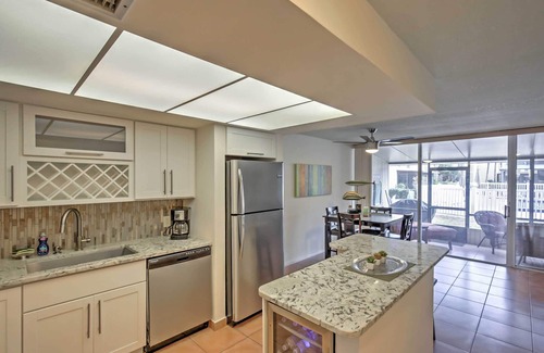 Ormond Beach Casa | Ormond Beach Resort: pasos de la casa a la piscina y la playa