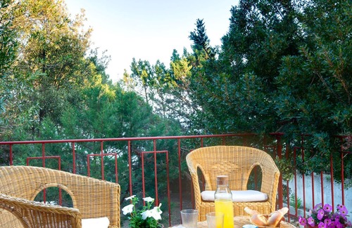 Sas Linnas Siccas Apartamento | Cerdeña, Orosei, Cala Liberotto: apartamento a 20 metros de la playa, jardín