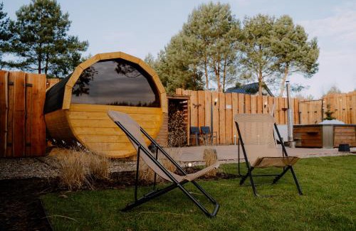 gmina Bierzwnik Casa | Osada pod Gwiazdami & SPA - DELUXE blisko jezioro, ogrodzony, ognisko, taras, dodatkowa sypialnia