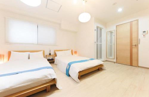 Namba Apartamento | Osaka Condo walk to Shinsaibashi 8ppl 501&502