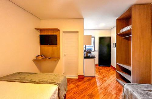 Costa do Sol Apartamento | Otimo flat a beira mar na Praia de Guaratuba SP
