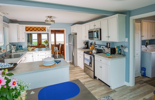 Matunuck Casa | Our home in Matunuck has sweeping views of the Block Island Sound & Potters Pond
