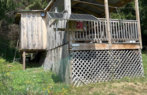 Unadilla Cabina | Our Valley View Serenity Camp over looks the Susquehanna River valley.