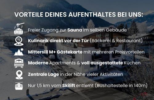 Hollersbach im Pinzgau Apartamento | Ours Living Hohe Tauern - inkl Sauna