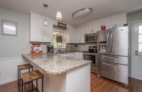 Cary Casa | Outdoor Oasis - Secluded Pool, Hot Tub, Fireplace