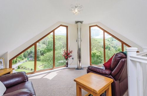 Caersws Chalet De Esquí | Alojamiento de 2 habitaciones en Little London, Nr Llandinam