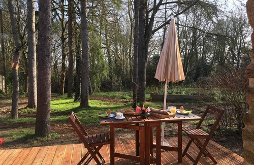 Le Vieux-Marche Cabaña | Oven house at the Manoir de Goaz Froment (2 people)