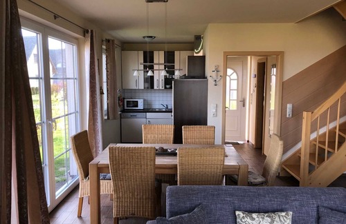 Neuenkirchen Casa | Casa de vacaciones Boddenblick y Kranich Gesamtobjekt - Casa de vacaciones Boddenblick y Kranich
