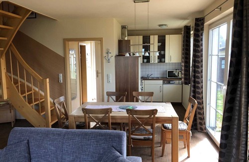 Neuenkirchen Casa | Casa de vacaciones Boddenblick y Kranich Gesamtobjekt - Casa de vacaciones Boddenblick y Kranich
