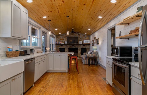 Clarkesville Casa | Escapada perfecta cabaña cerca del lago Burton