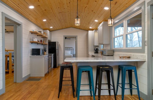 Clarkesville Casa | Escapada perfecta cabaña cerca del lago Burton