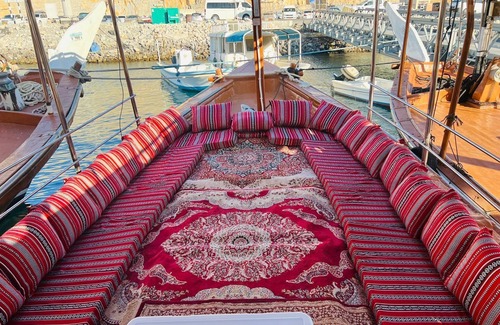 Khasab Alquiler De Eote | Overnight Camping at Dhow with Dolphin Watching, Snorkeling Telegraph Island