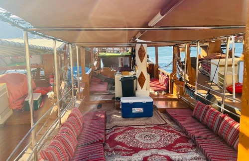 Khasab Alquiler De Eote | Overnight Camping at Dhow with Dolphin Watching, Snorkeling Telegraph Island
