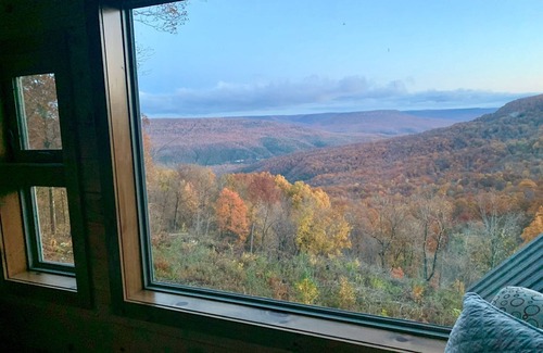 Mt. Sherman Cabina | Owl's Nest Cabin-A Newly-Built Luxury Cabin with an Incredible View!