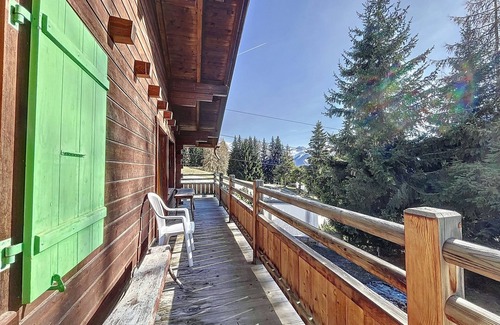 Verbier Chalet De Esquí | Bonito apartamento de 4 habitaciones idealmente ubicado en el primer piso de un chalet, cerca del remonte "