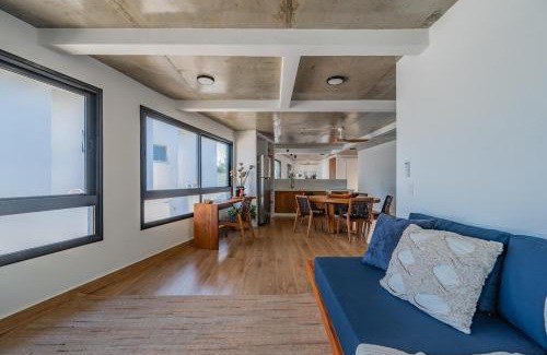 Guarutuba Casa | Pé Na Areia, 6 Quartos, Casa Azul