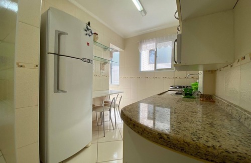 Canto do Forte Apartamento | Pé na areia Canto do forte II