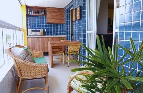 Indaia Apartamento | Pé na Areia, Conforto e Lazer em Bertioga SP
