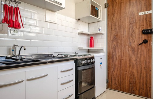 Republica Apartamento | Pôr do sol 17º andar com vista da cidade