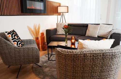 Kernstadt Apartamento | Paderborn-Oase mit Kamin-Balkon-Stilvolles Zuhause-Self Check-Parkplatz
