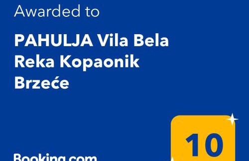 Kopaonik Apartamento | PAHULJA Vila Bela Reka Kopaonik Brzeće