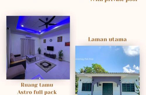 Kampung Sungai Aceh Casa | Pak Kop Homestay with private pool