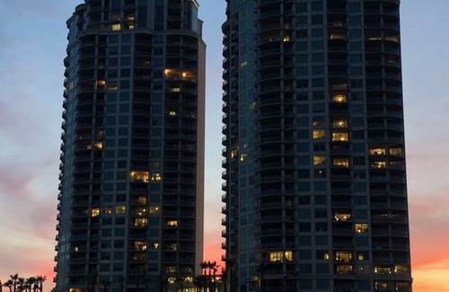 Galveston Condominio | Palisade Palms: paraíso en el cielo, vistas sin obstáculos hacia el este y el oeste