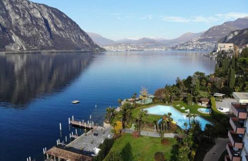 Bissone Apartamento | Palm Beach apartment Bissone