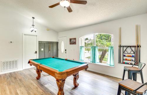 Palm Coast Casa | Palm Coast Comfort Family Home with Lanai, Big Yard