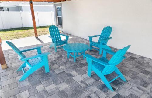 Palm Coast Casa | Palm Coast Coquina Escape with Fire Pit Near Beach