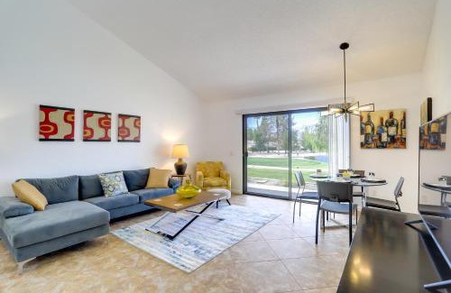 Palm Desert Apartamento | Palm Desert Condo with Community Pool and Views!
