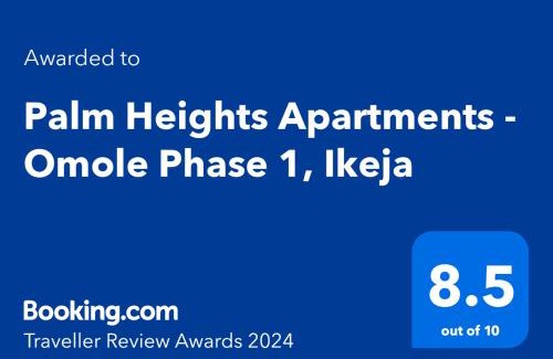 Ojodu Apartamento | Palm Heights Apartments - Omole Phase 1, Ikeja