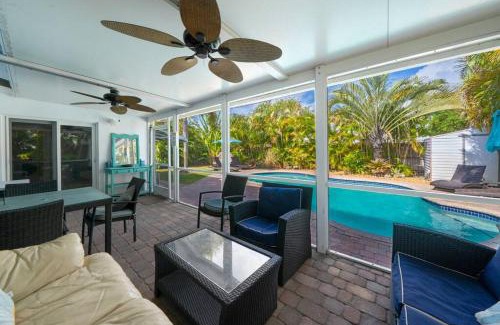 North Corals Casa | Palm Paradise-Seaside Home w Heated Saltwater Pool