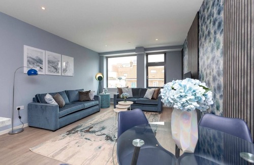 London Borough of Bromley Apartamento | Palm Tree House - Winter Wonderland