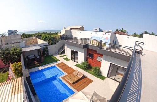 Guaratuba Casa | Palmeiras-Izi c/piscina aquecida vista para o mar