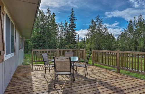 Butte Casa | Palmer Home with Deck, Yard and Mountain Views