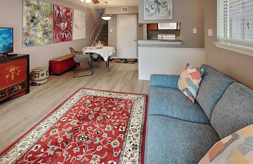 Galveston Condominio | Palms at Cove View 809 - Canvas Palms