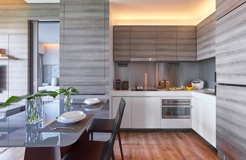Kampong Glam Apartamento | Pan Pacific Serviced Suites Beach Road, Singapore