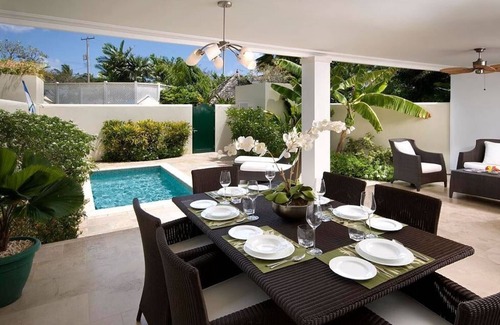 Mullins Apartamento | PANDORA VILLA BARBADOS - Piscina privada con vistas al mar y 1 minuto a pie de la playa de Mullins Bay