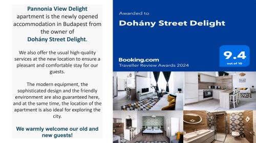 Ujlipotvaros Apartamento | Pannonia View Delight