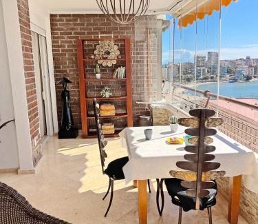 L'Albufereta Apartamento | Panorámica al Mar con Piscina, Teletrabajo y Relax
