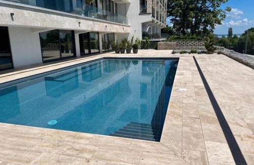 Alsóörs Apartamento | Panorama Corner Residence - Pool, Sauna, Parking