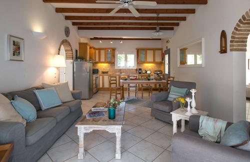 Arillas Villa | Panorama Villas, Villas de 3 dormitorios con vistas al mar y piscina privada