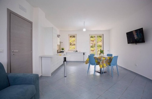 Marina di Ascea Villa | Villa panorámica y moderna con jardín, confort y relax cerca del mar