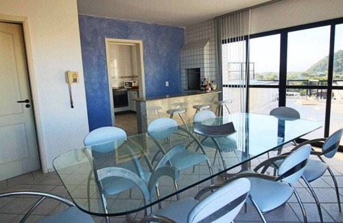 Guaratuba Apartamento | COBERTURA PANORÁMICA hermosa vista de la bahía, MAR y Sierra. 2Q del mar. Piscina