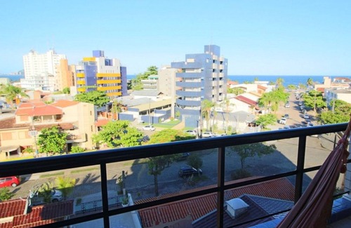 Guaratuba Apartamento | COBERTURA PANORÁMICA hermosa vista de la bahía, MAR y Sierra. 2Q del mar. Piscina
