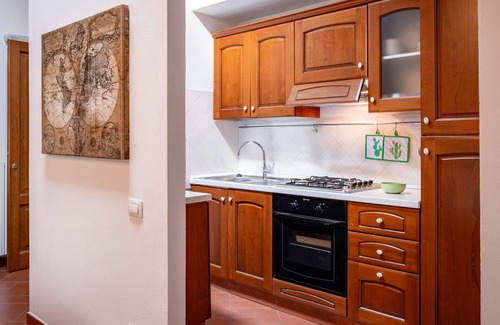 Pratolino Apartamento | Casa panorámica en edificio histórico con aire acondicionado y piscina